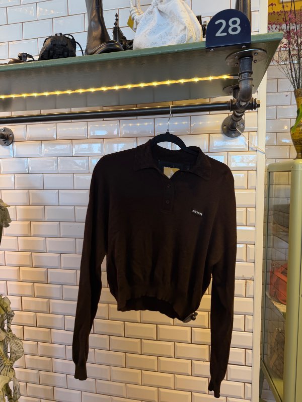Brúnn Rotate polo