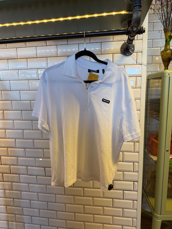 Hvítur Rotate polo