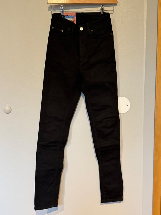 Acne studios gallabuxur svartar