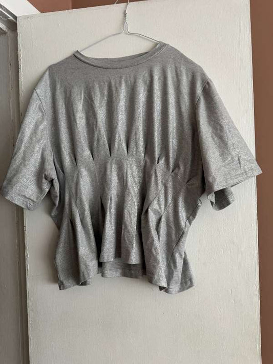 Geztus T-shirt með silfurþráðum