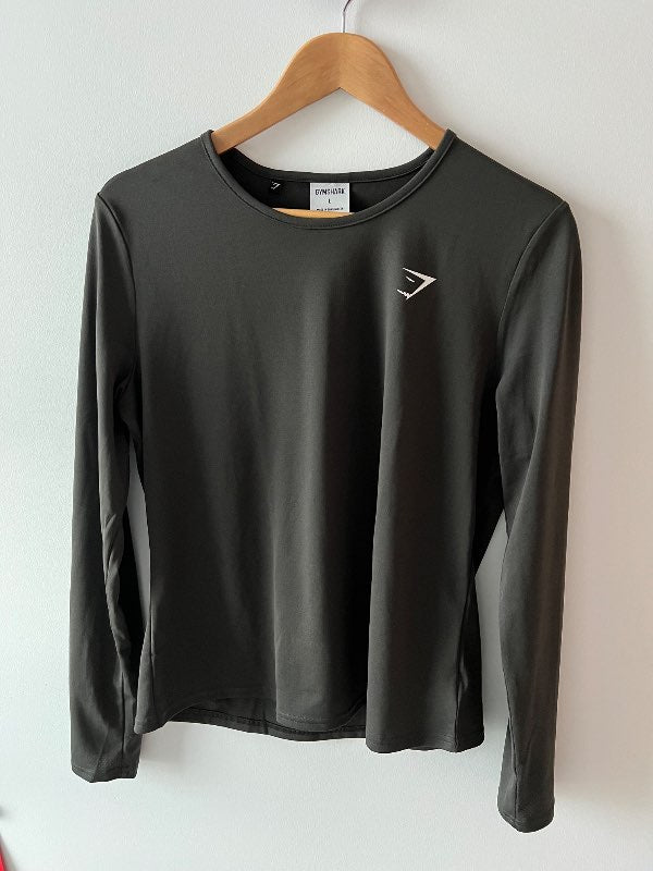 Gymshark grænn langerma