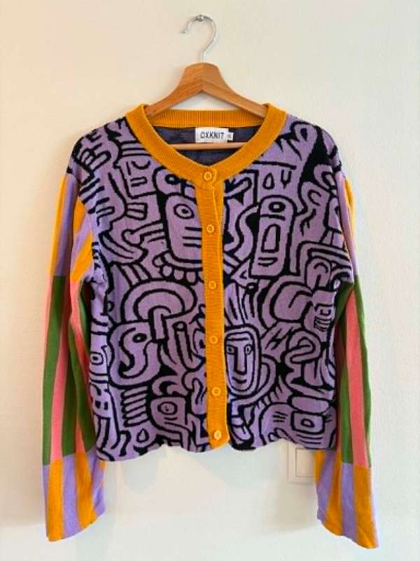 OXKNIT ullarpeysa XL