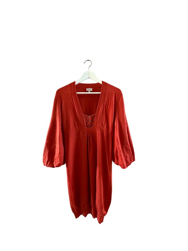Karen Mullen orange wool dress