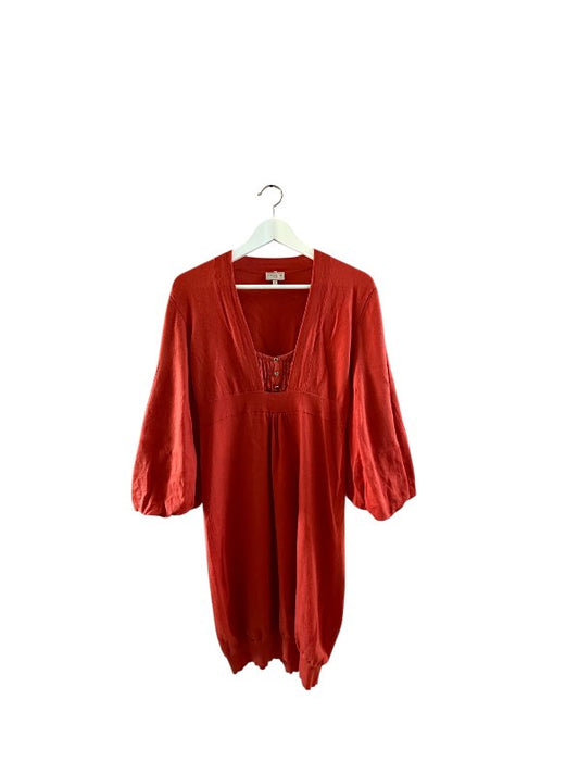 Karen Mullen orange wool dress