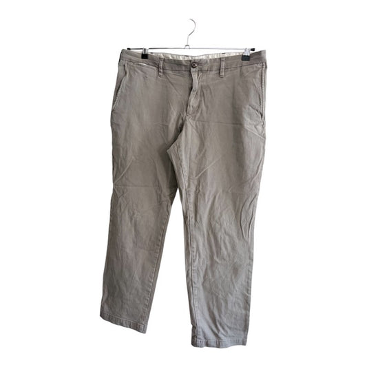 Ljósar bómullarbuxur Muji