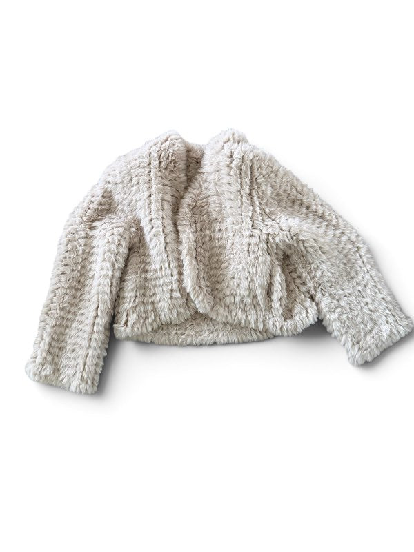 Vintage loðpeysa faux