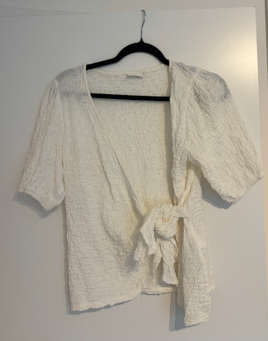 VILA hvít wrap bolur