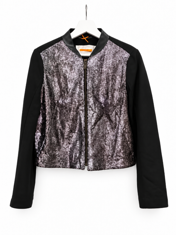 BOSS glimmer jakki m/ullarermum