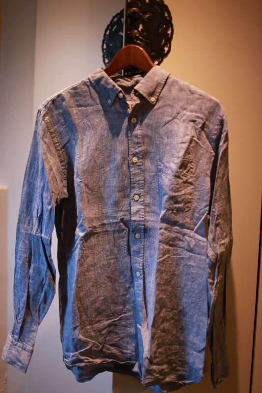 Shirt Linen Blue Hircus P