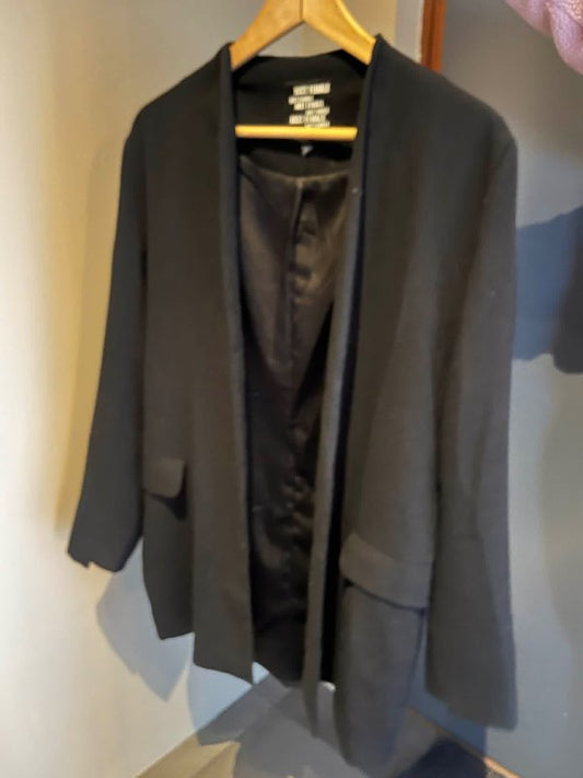 Svartur blazer