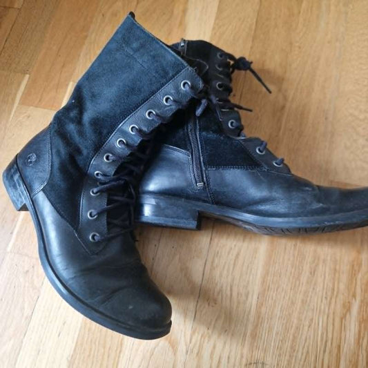 Timberland stígvél svört