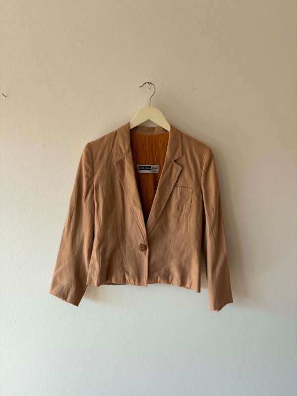 Vintage blazer ljós