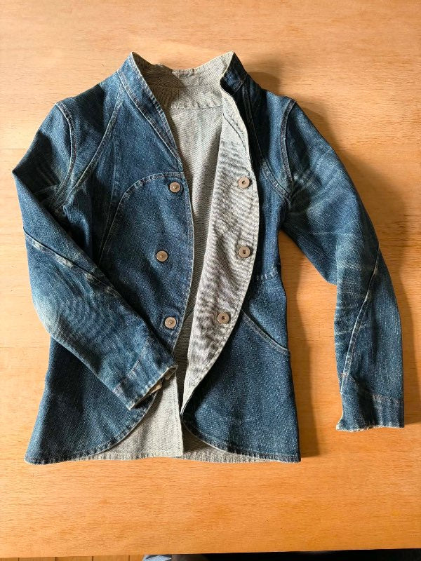 As Four Reversible Denim Jacket