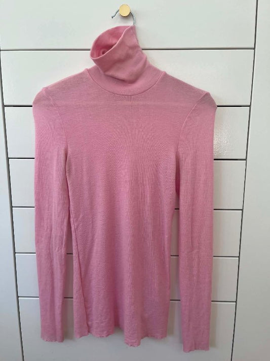 Arket ullar rúllukragabolur bleikur