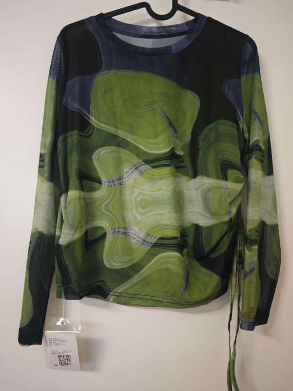 3 green wangsha top