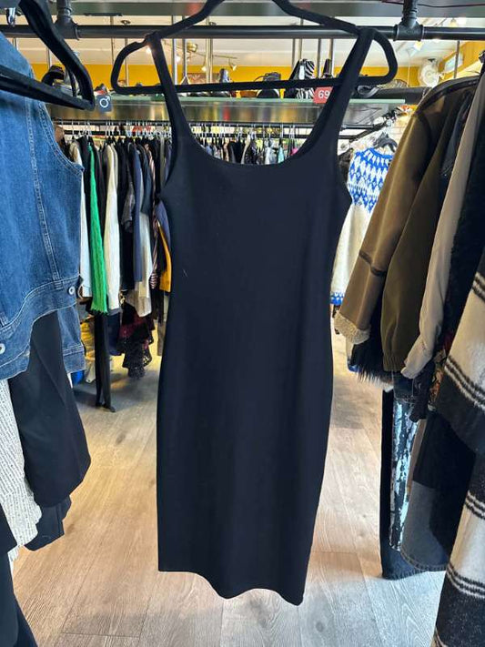 Svartur minidress