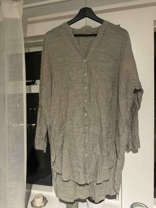 Brúnn Pigalle skyrtukjóll