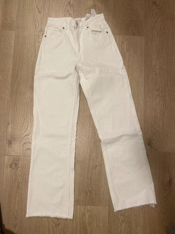 Hvítar Gallabuxur Zara