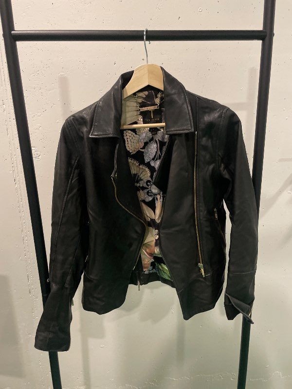 Ted baker leðurjakki