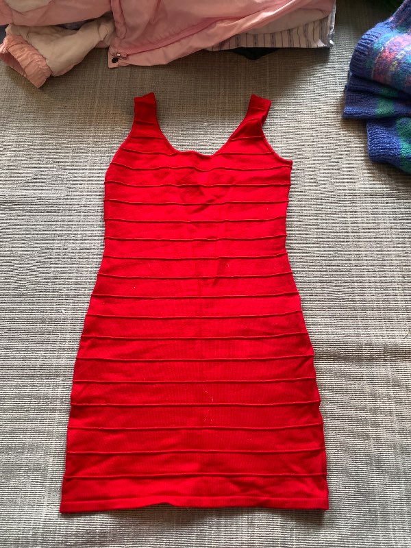 Red dress