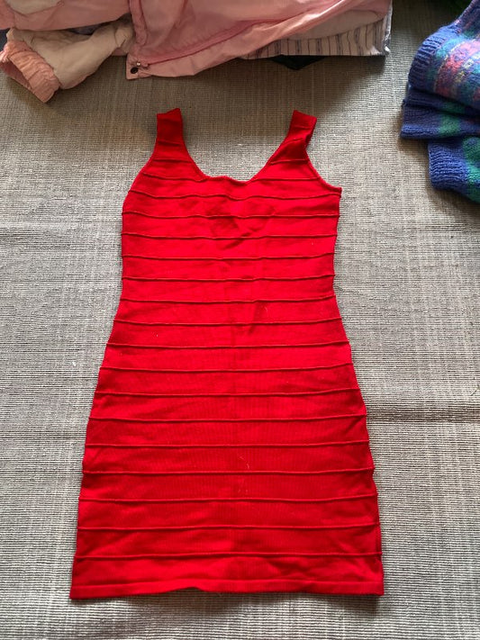 Red dress