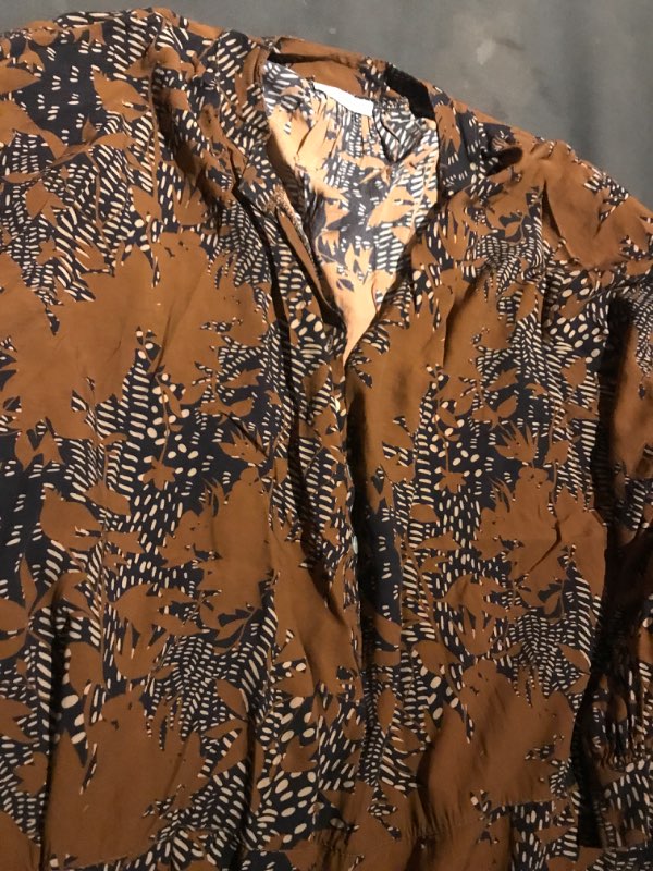 Viscose printed tunik top