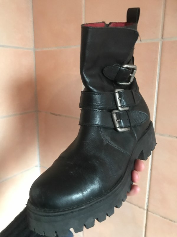 buffalo leather boots
