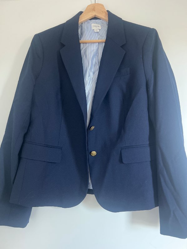 J. Crew blár blazer