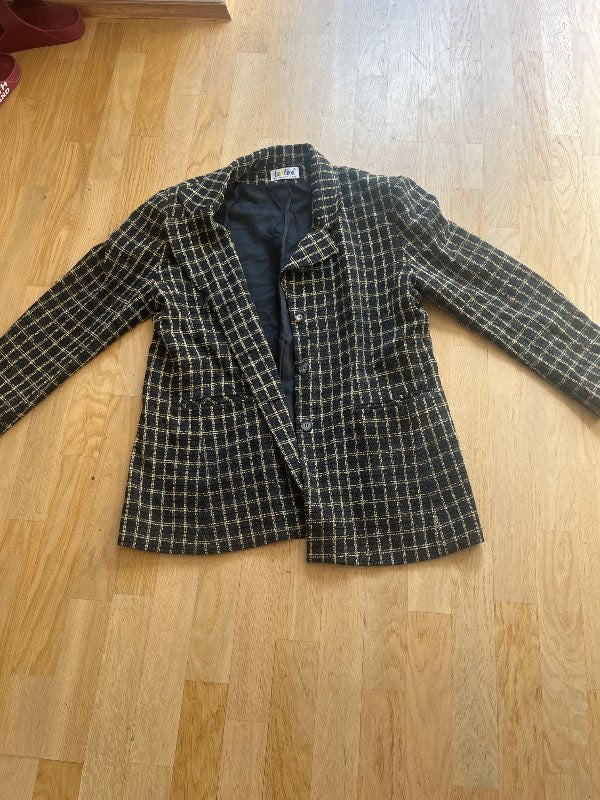 Röndóttur retro jakki
