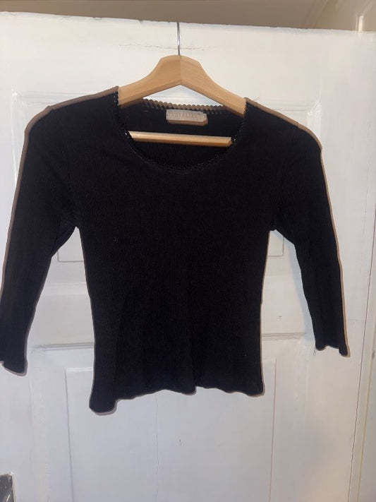 Vintage svartur bolur