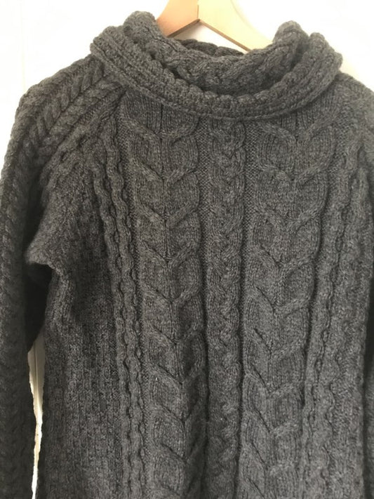 Aran wool Irish pull