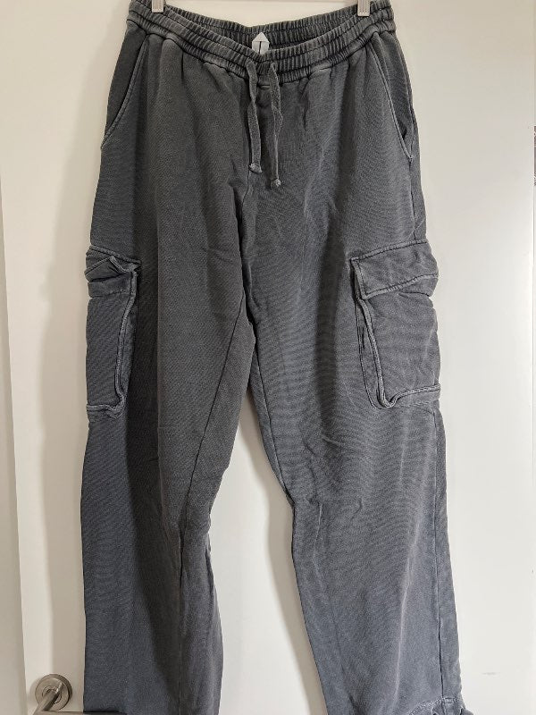 Arket dökkgráar joggingbuxur