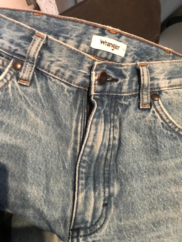 Wrangler vintage non stretch