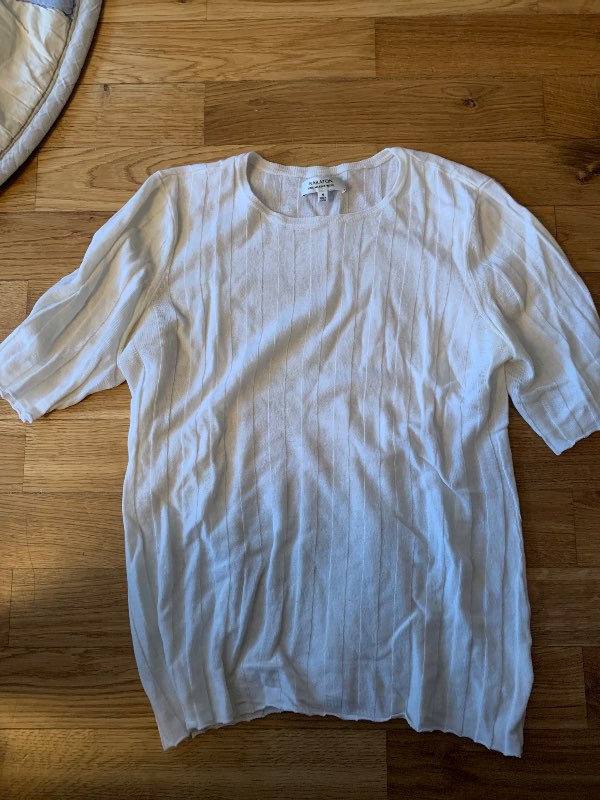 Babaton cream merino wool top