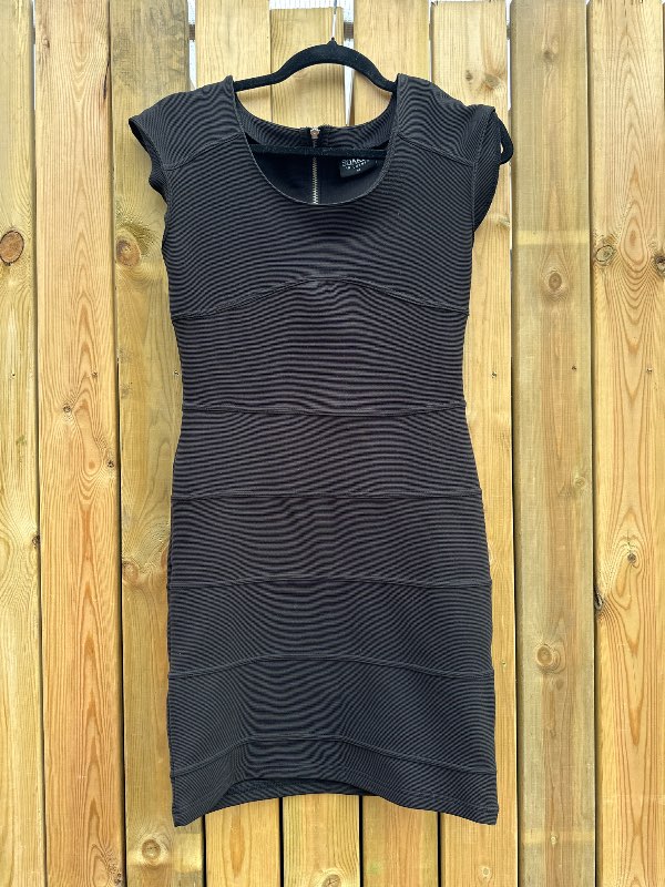 Soaked in Luxury minidress svartur