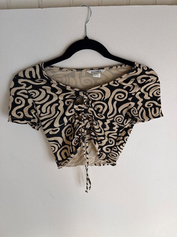 Monki crop top