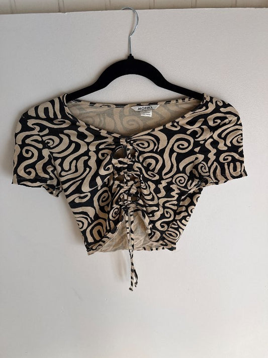 Monki crop top