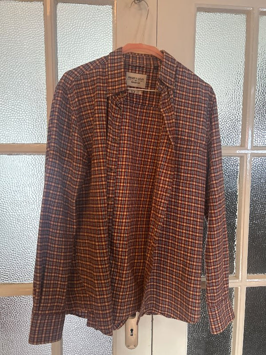 Kormákur og skjöldur slim fit skyrta köflótt