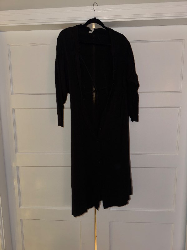 Svartur H&M skyrtukjóll