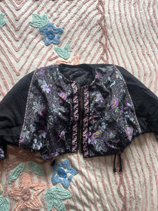 Vintage crop jakki