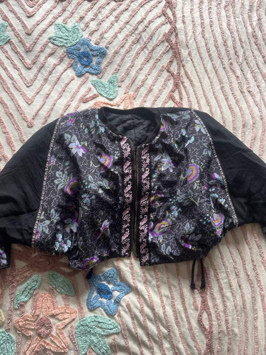 Vintage crop jakki