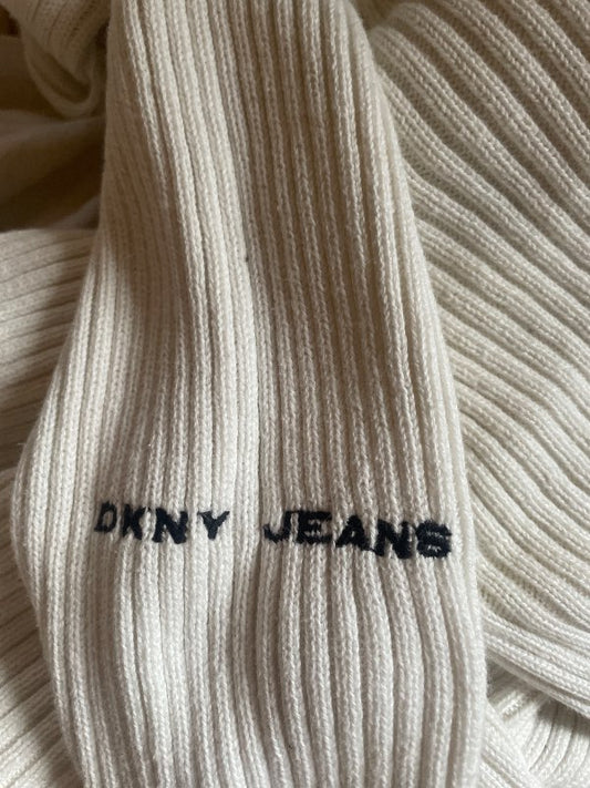 DKNY hvítur rúllukragi
