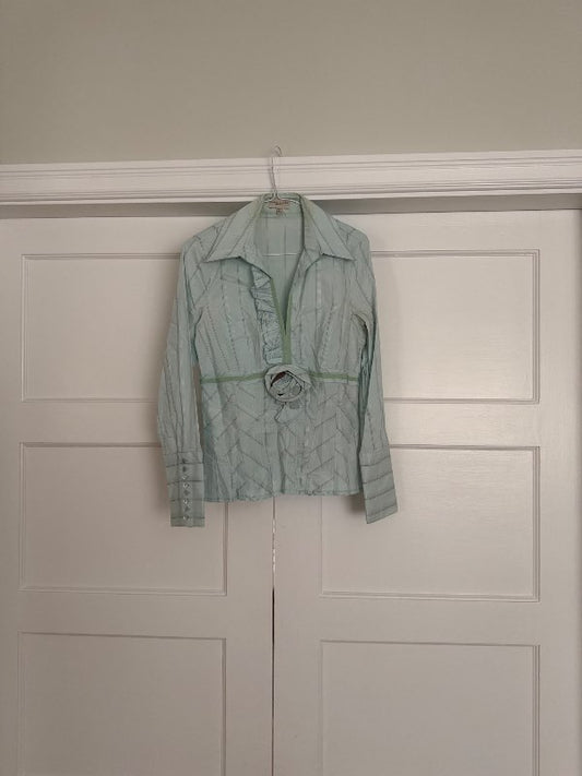 Karen Millen skyrta m. Rós