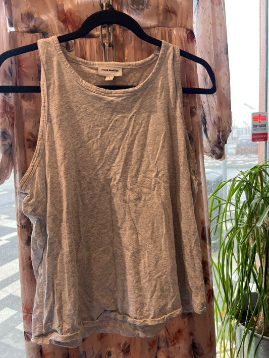 Frank and Oak gray tank