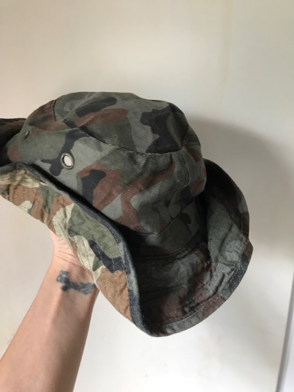 camo hat outdoor