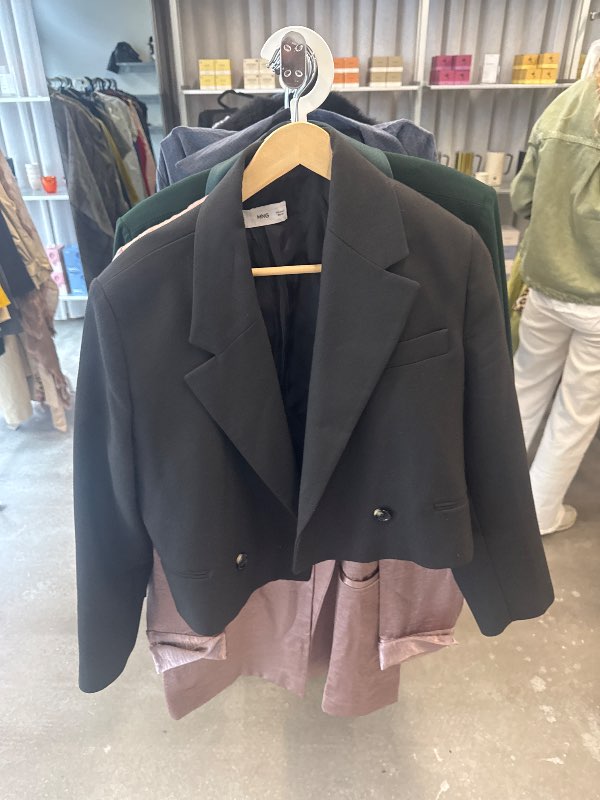 Mango blaser svartur