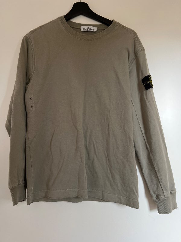 Stone Island græn crew neck