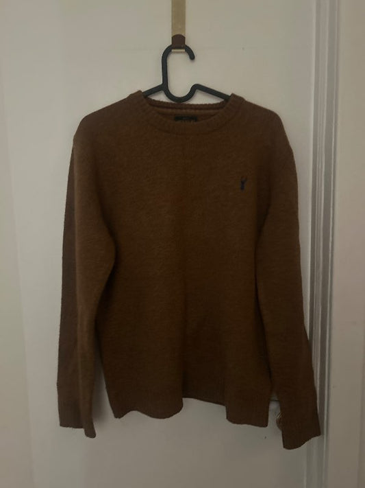 Next signature brown wool sweater