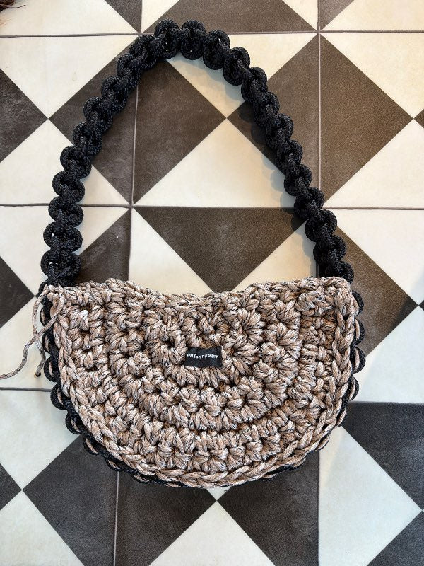 Dröppuð rope handmade taska
