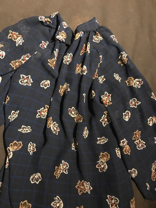 viscose flower dress